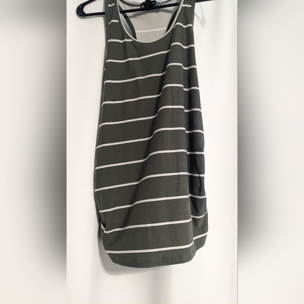 Derek Heart Black and White Striped Pencil Skirt